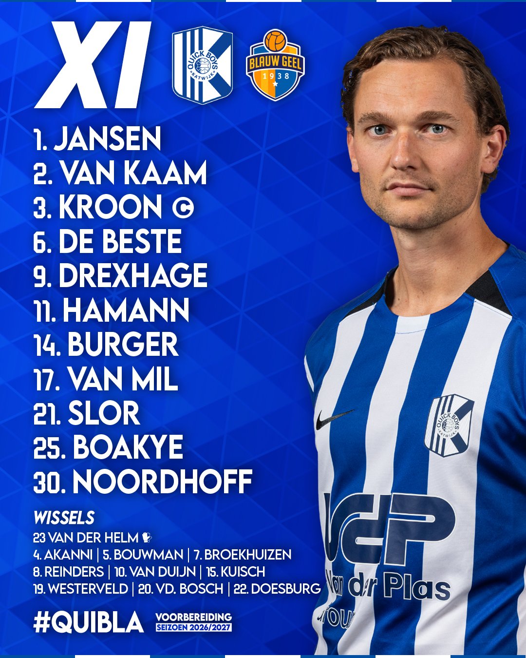 2627 quibla opstelling QB