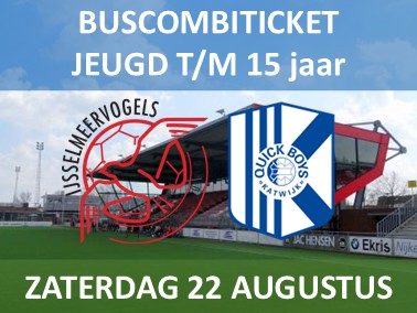JEUGD BUSCOMBI IJSSELMEERVOGELS - QB | 22 augustus